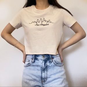 Beige cream t shirt
